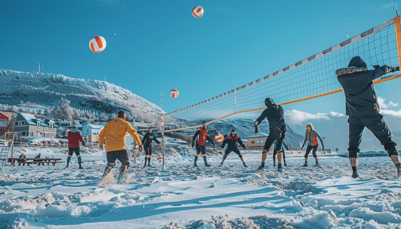 Evénéments - Tournois de beach volley hivernal l'essor d'une discipline surprenante
